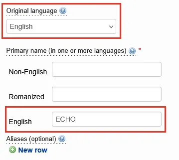 Example